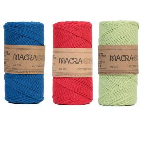 Cordino Macra More uncinetto 250 GR macramè filo 200 Mt – art.279